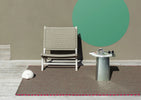 Brink & Campman Lace Tricolor Outdoor Rug Thyme, Grey, Pink lifestyle picture outdoor
