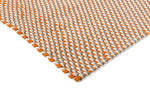 Brink & Campman Lace Tricolor Outdoor Rug White, Sand, Mango handwoven rug 