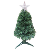 60 cm Fiber Optic Christmas Tree Multicolor picture with turned off lights on the white background
