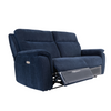 Modern three seater sofa with electric reclining feature
