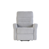 Contemporary recliner chair with USB charging ports

