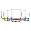 LAV Adora Coloured Shot Glasses - 80ml picture of the colored highball gasses