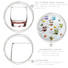 LAV Adora Coloured Water Glasses Set of 6 – 290ml main key features