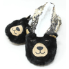Sequin Footsies Bear picture on the white background