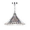 Ardeche 1 Light Large Pendant Polished Chrome/Glass picture of the lamp design