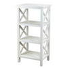 Elevate your space with the modern Rivera 4 Tier Shelf.