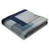 Cotton Rich Oversized Check Throw 140X180cm Blue - Soft Furnishings Decor
