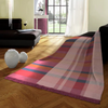 Cotton Rich Oversized Check Throw 140X180cm Plum life style picture