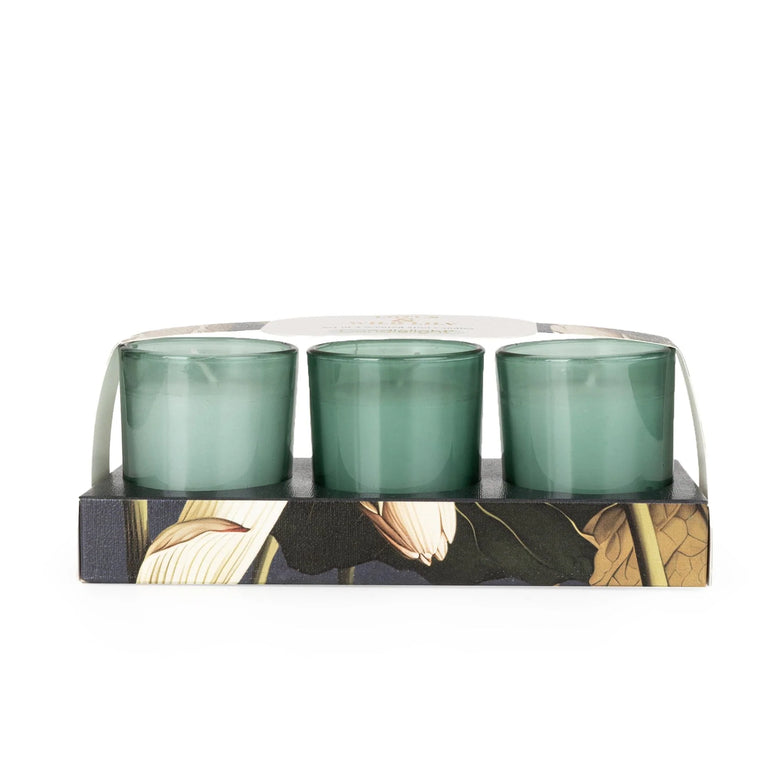 3 Votives Lotus & Wild Lily