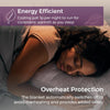 Energy-efficient heated blanket - Carmen King Electric Blanket

