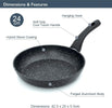 Durable Chef's Choice Ceramic Coated Frying Pan 24cm