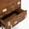 Lester Two Drawer Bedside Table