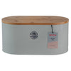 Living Grey Bread Bin for countertop storage