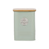 Elegant food container Living Squircle Mint Sugar Canister