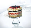 Mini glass trifle bowl perfect for individual treats

