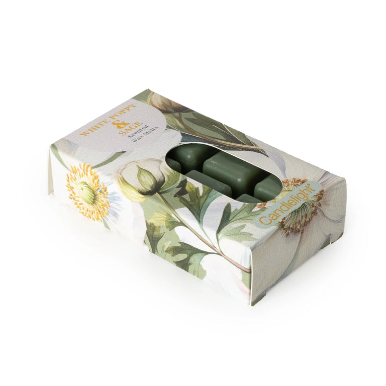 Wax Melt White Poppy & Sage