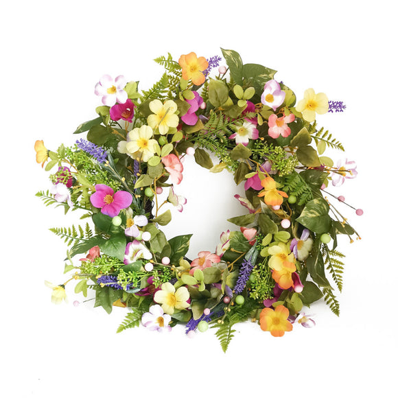 Spring Floral Wreath 50 cm