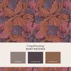 Bold yet soft shades William Morris Wallpaper Acanthus Plum