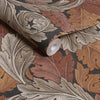 Elegant Acanthus Burnt Orange wallpaper by William Morris