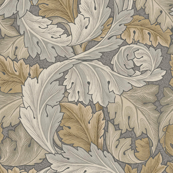 William Morris Acanthus Neutral wallpaper design