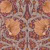 William Morris Pimpernel Plum wallpaper design