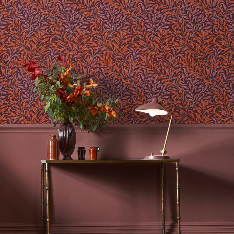 William Morris Wallpaper Willow Bough Plum