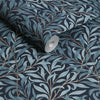 Classic William Morris design in Willow Bough Deep Blues pattern