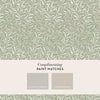 Classic Willow Bough Sage wallpaper with off white, light grey, and sage tones