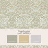 Classic Blackthorn Sage wallpaper with pastel yellows and pinks