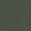 William Morris Marigold Fibrous Green wallpaper with black metallic print