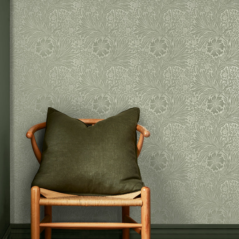 William Morris Wallpaper Marigold Fibrous Sage