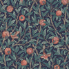 Classic William Morris design featuring birds and pomegranates