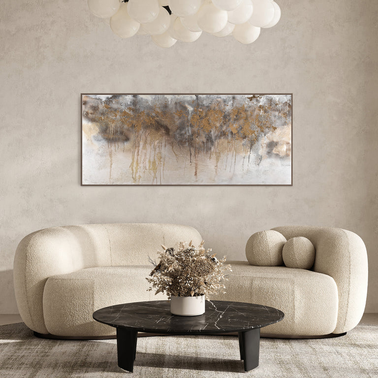 Scatterbox Art Indra Gold Charcoal