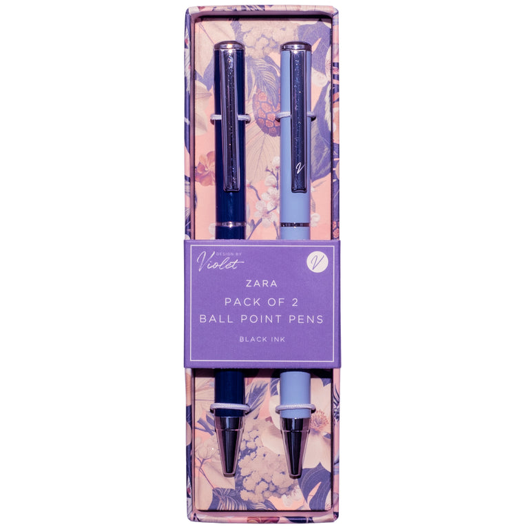 2 Pack Ball Point Pen In Gift Box - 2 Ball Pen Giftware Collection