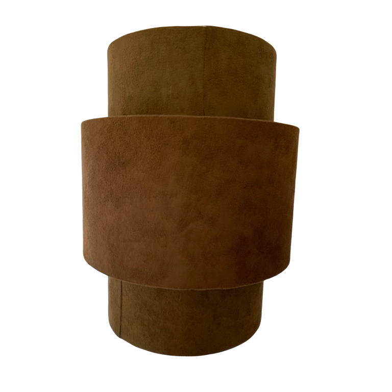 2 Tier Brown Shade – Velvet 2 Tier Lamp Shade Home Accessory