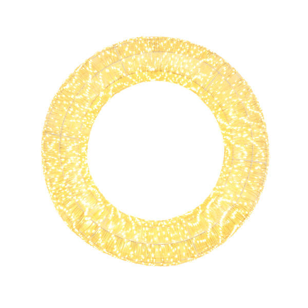 LED Flat Back Wreath 60 cm