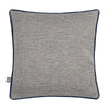 Decorative Cushion in Blue and Silver for Home Interior