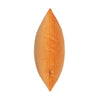 Luxurious scatter pillow in sophisticated matte mandarin shade.