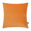Elegant 58x58cm mandarin velvet cushion with knife edge finish.