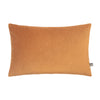 Velvet scatter cushion, 40x60cm, knife edge finish in Bronze.