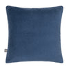 Sophisticated blue scatter cushion with feather fillers.