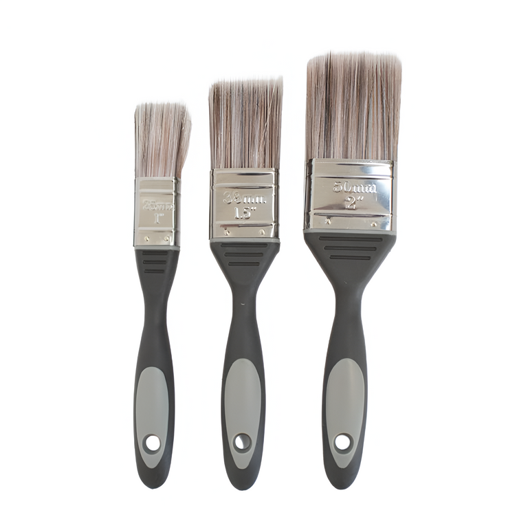 Synthetic Paint Brush Set 3 Piece