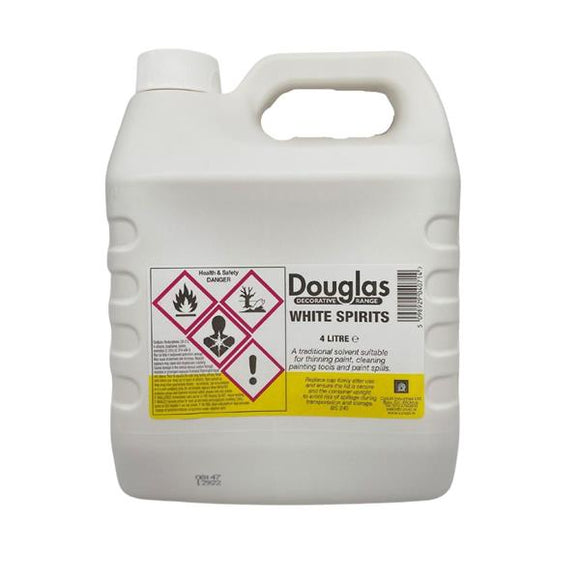 Douglas White Spirit 4L paint thinner