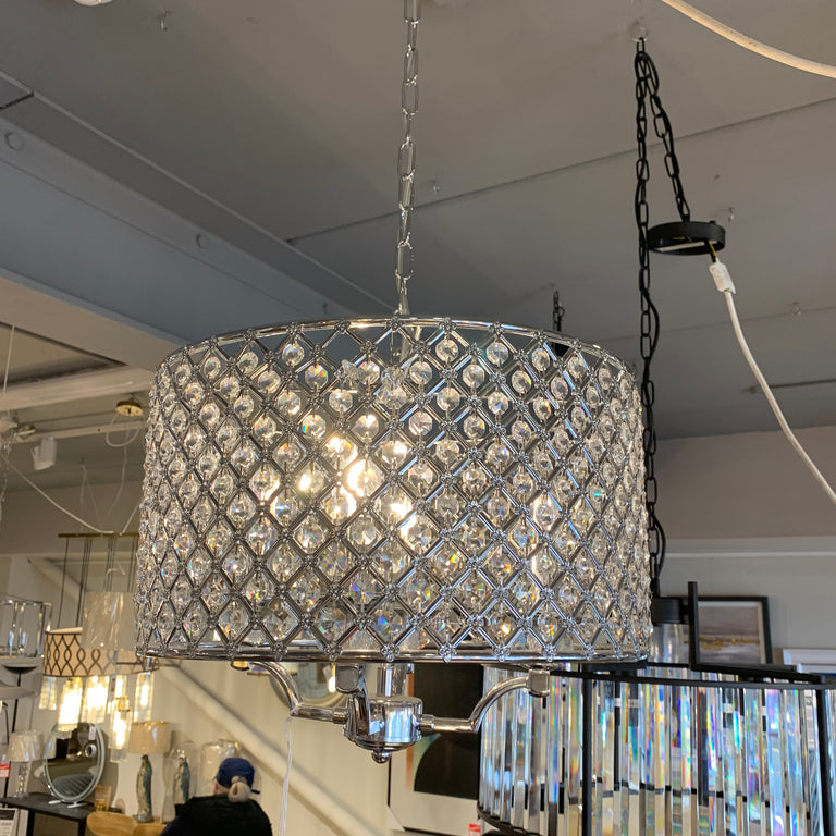 4 Light Pendant Chrome