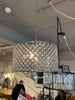 4 Light Pendant Chrome picture of the display clearance model