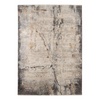 Elegant Grey Gold Rug - Tempest Collection, 120x180 cm.