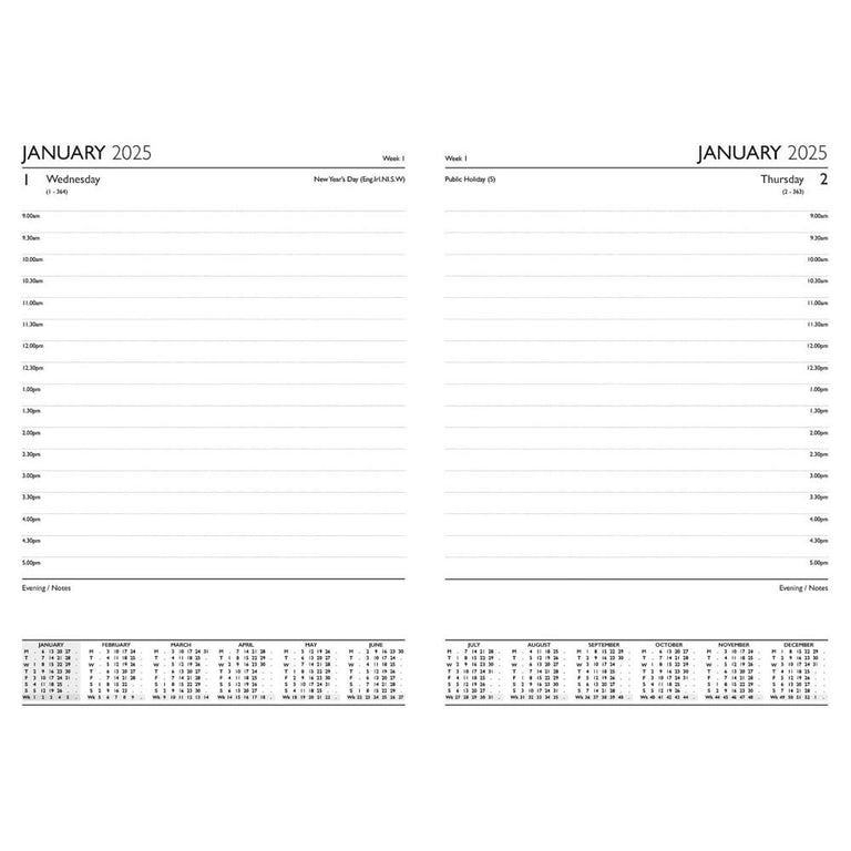A5 Day a Page Appointment Diary