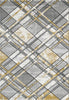 Accra Geometric Rug - Grey Gold picture of the rug design