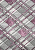 Accra Geometric Rug – Grey Lilac picture of the rug design