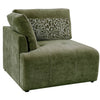 Addie modular arm unit left hand facing in green